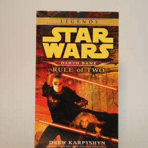 An image of Star Wars: Darth Bane - Rule of Two with its front cover displaying Bane and his apprentice, Darth Zannah